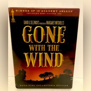 DVD- Gone With The Wind. Four-disc Collector’s Edition. Sealed. NWOT